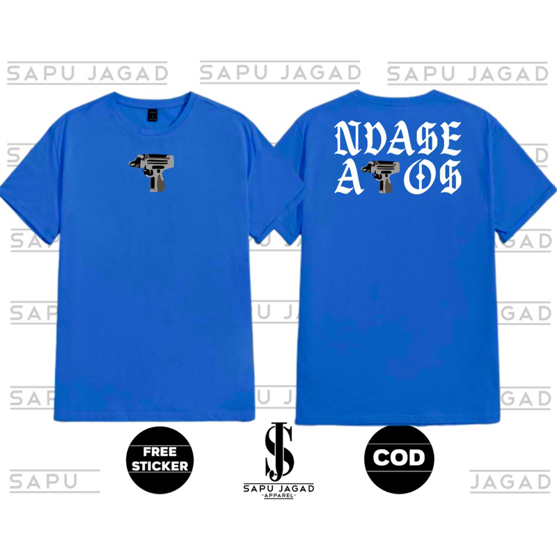 KAOS NDASE ATOS Versi Biru Elektrik