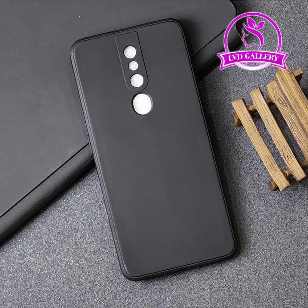 Oppo F11 Oppo F11 Pro Case Macaron Square Black Softcase Slim Matte Oppo F11 Oppo F11 Pro