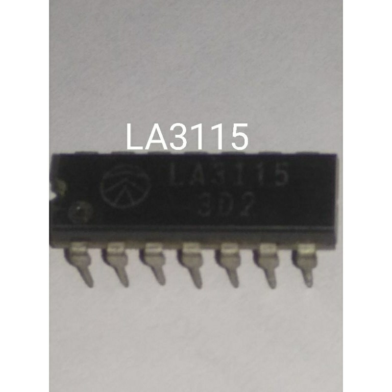 IC LA3115 dual audio pre amplifier