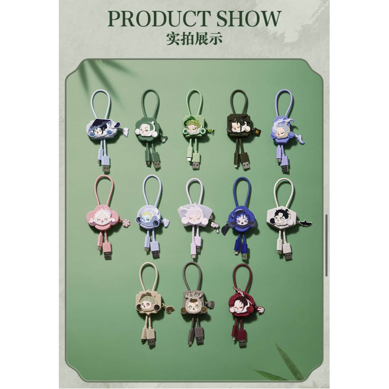 POPMART SKULLPANDA BLOSSOM SERIES - CABLE LINE BLIND BOX