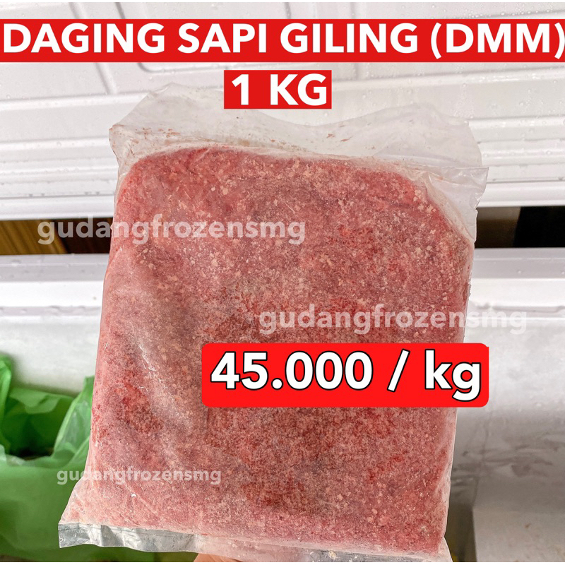 

RAWFOOD SAPI EKONOMIS 1 KG grade A (anjing/kucing/reptil/dll)