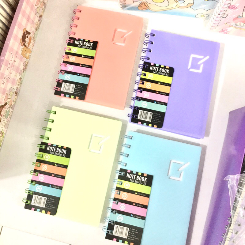 

ATK-POINT | notebook mini spiral A6 catatan diary no.28850-33