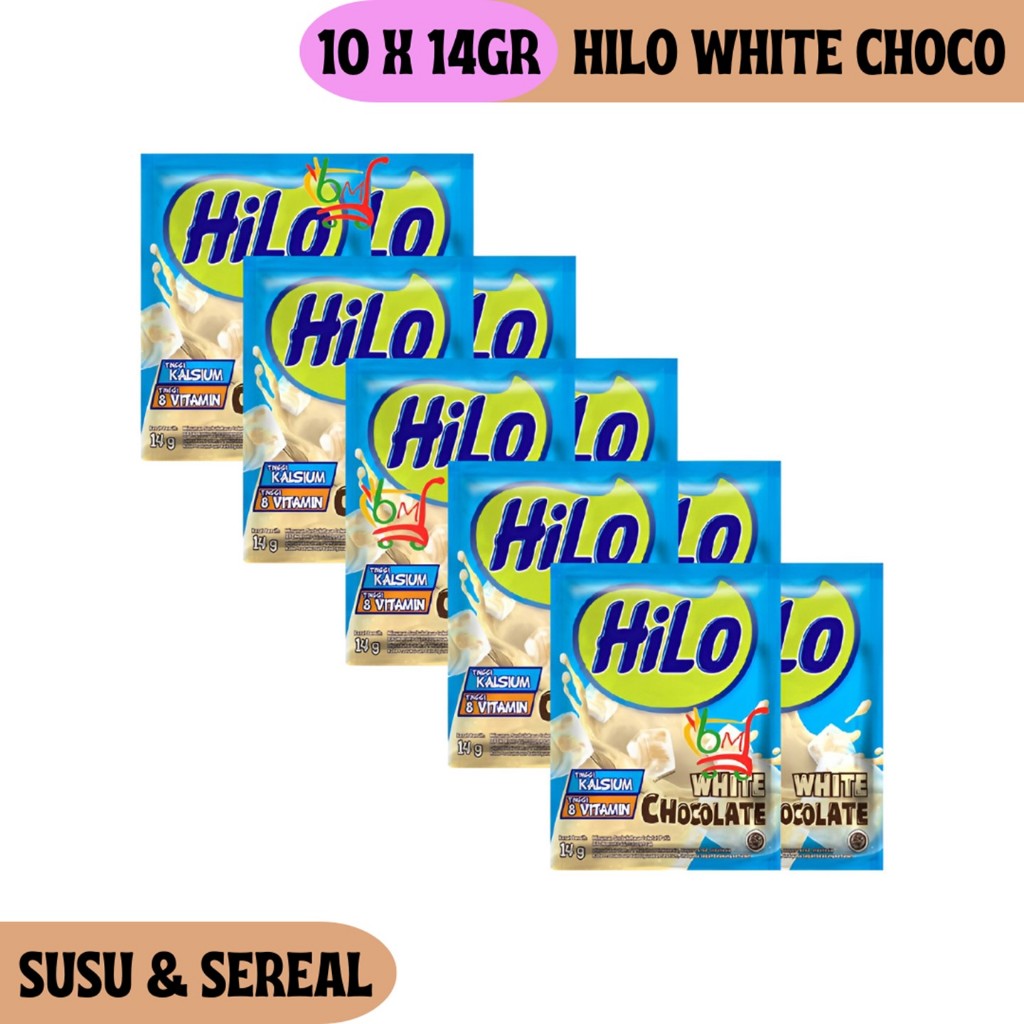 

Hilo Chocolate White Minuman Rasa Cokelat Putih