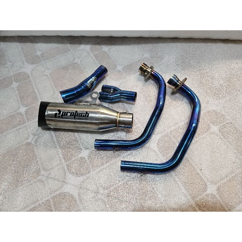 knalpot Protech kolong underbelly ch-1 mt25/r25 Fullsystem bonus db killer