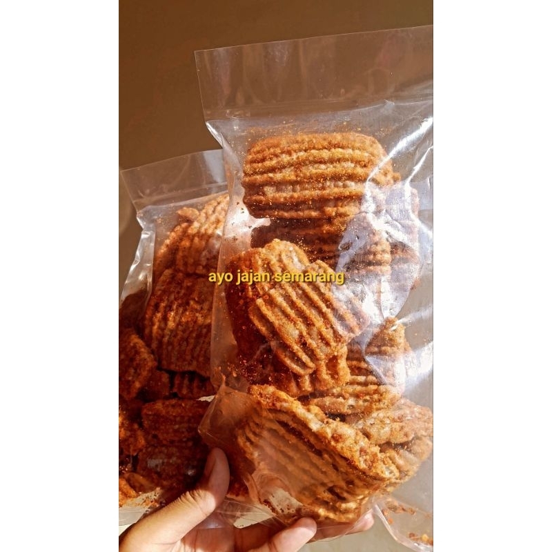 

Krupuk Jengkol Pedas Asin Mantab Gurih