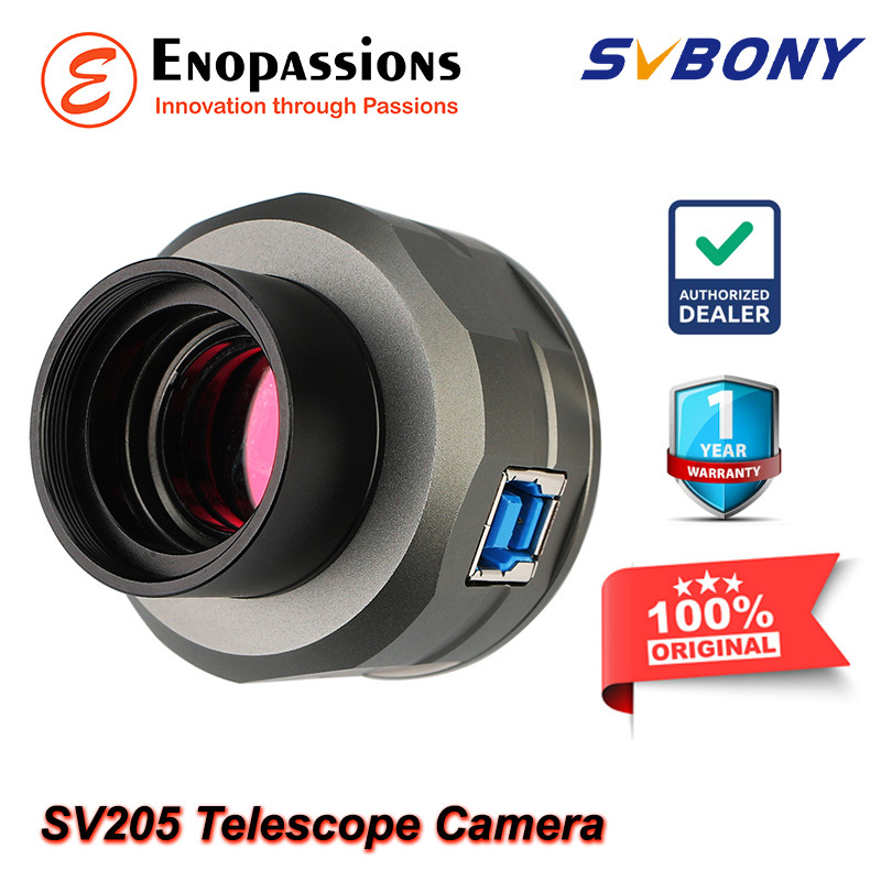 Svbony SV205 Telescope Camera 1.25 Inch Dengan Sensor IMX415 Konektor USB3.0