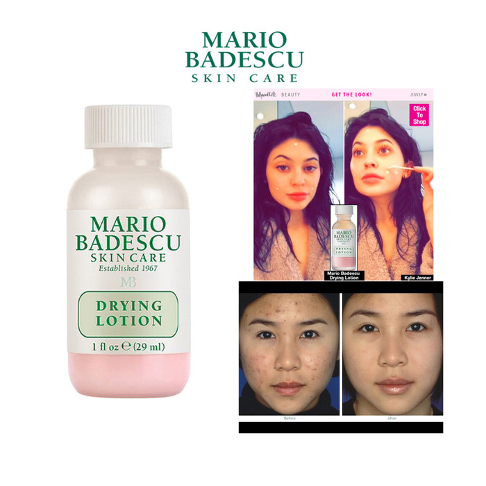 Mario Badescu Drying lotion 29ml Menghilangkan Jerawat Acne Jerawat