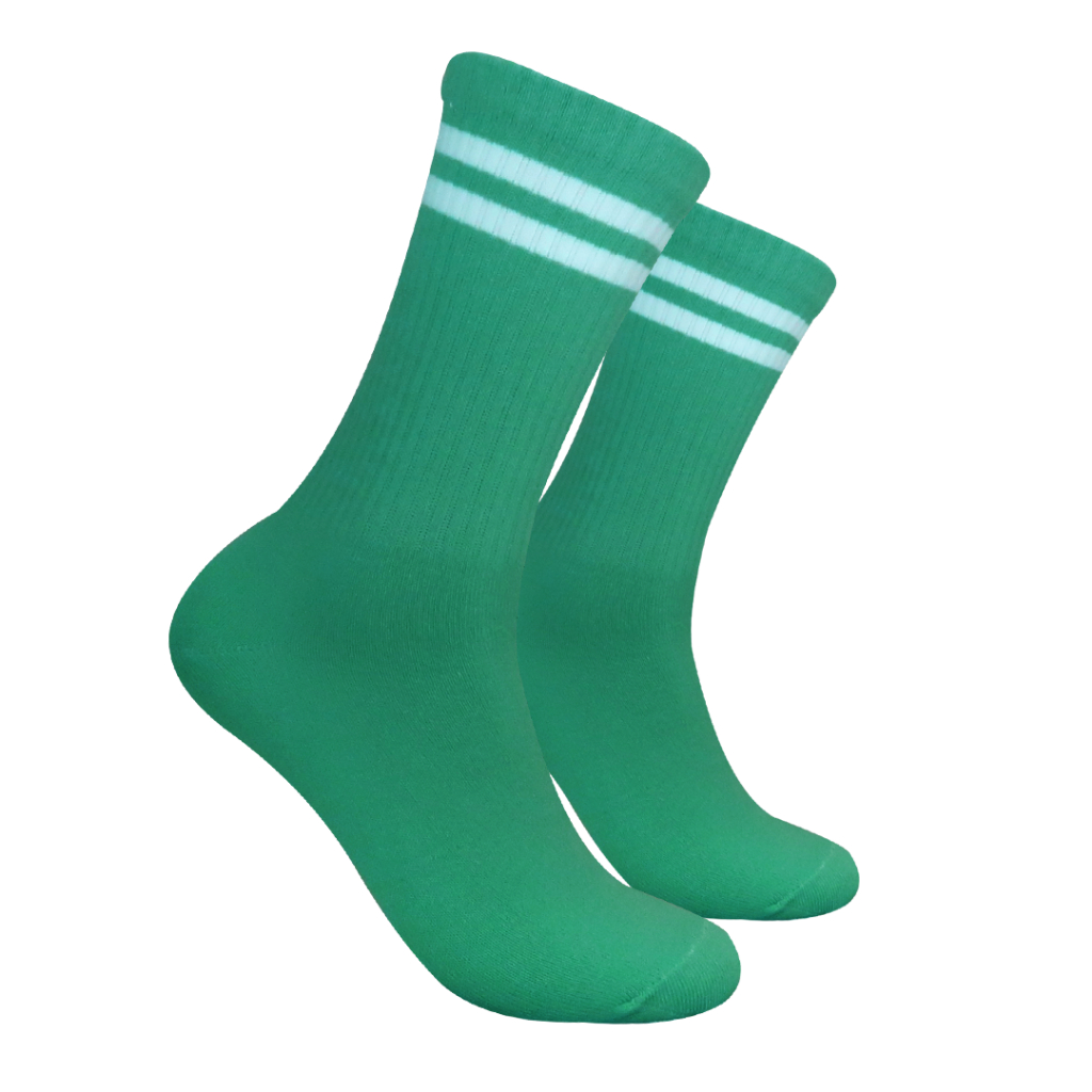 Kaos Kaki Oldschool - Kaos Kaki Skate - Motif Garis G73 - 4LAYER BENANG