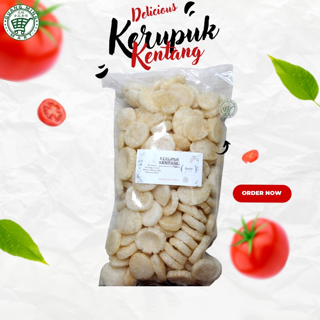 

Kerupuk Kentang Joery / Snack Joery Vegetarian