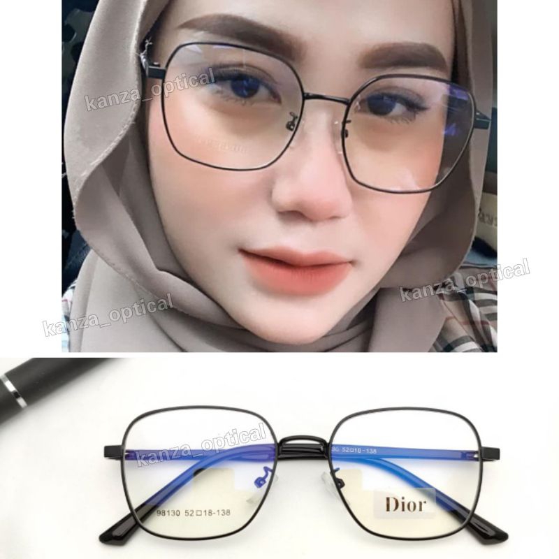 Kacamata minus photocromic wanita dan pria kacamata 98130 kacamata antiradiasi blueray wanita kacama