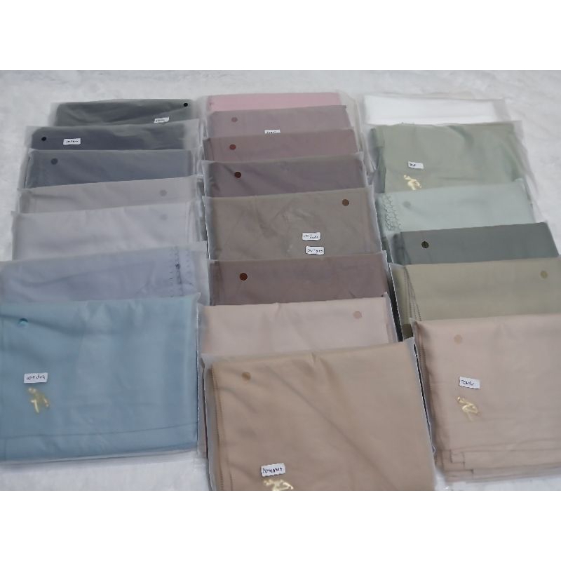 azara polos metal logo kemasan pouch