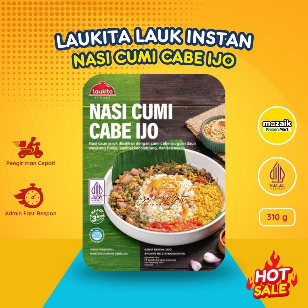 

Laukita Nasi Cumi Cabe Ijo 310gr Frozen Mart Frozen Food Palembang
