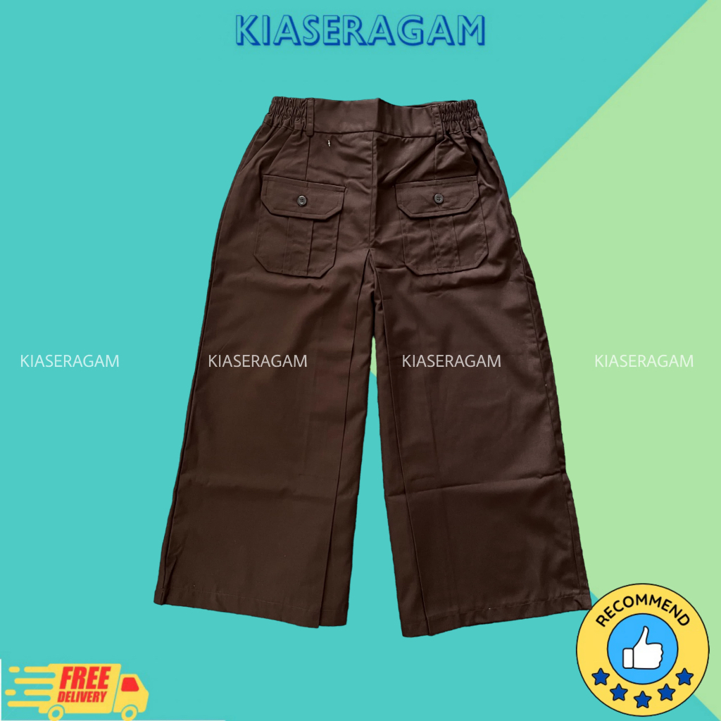 rok celana kulot pramuka SD SMP putri perempuan