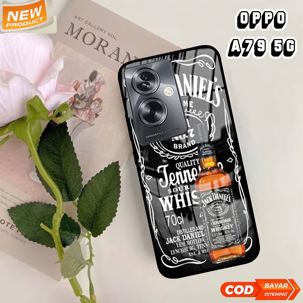 Softcase Glass Kaca Oppo A79 (T09)