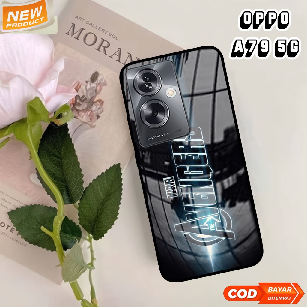 Softcase Glass Kaca Oppo A79 (T16)