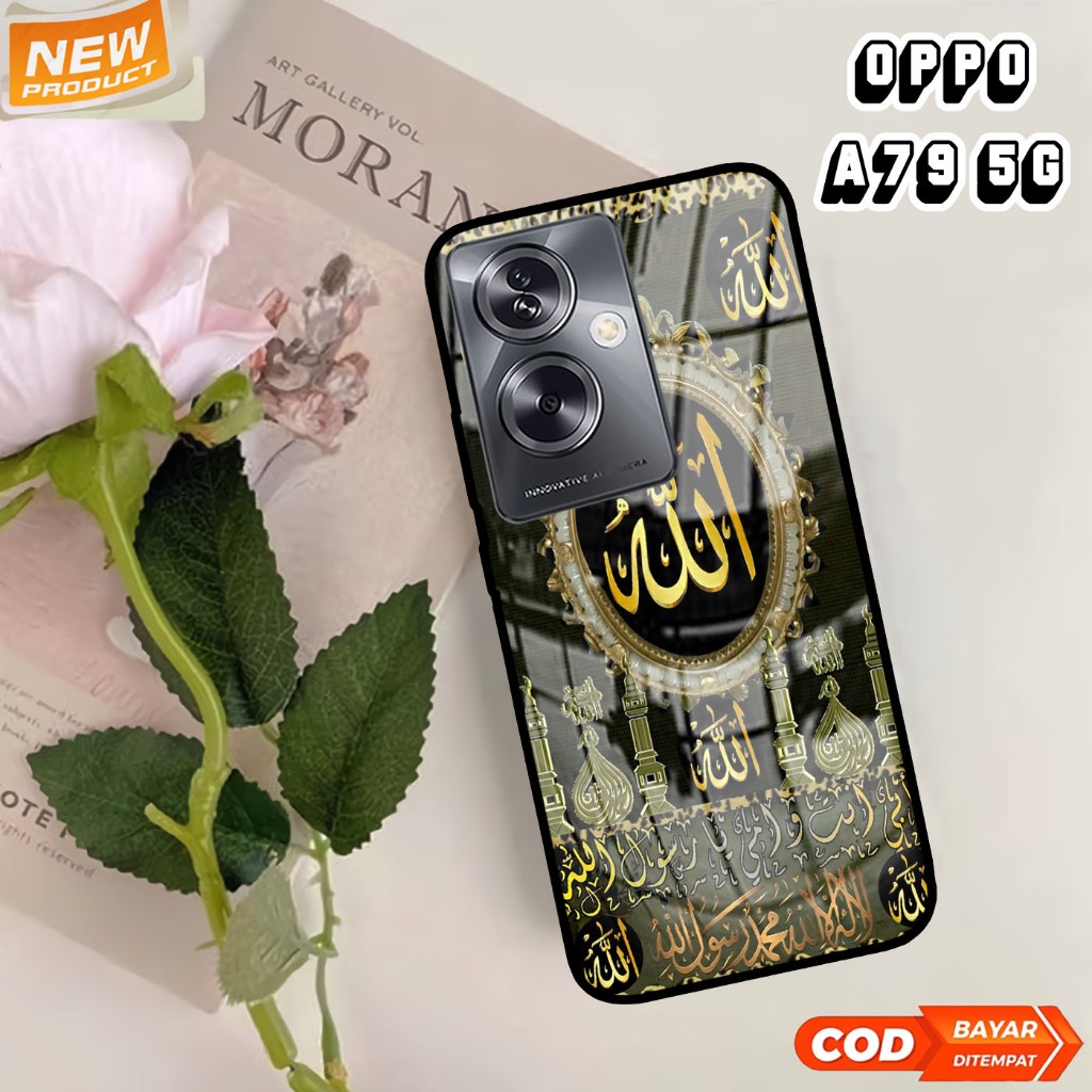 Softcase Glass Kaca Oppo A79 (T58)