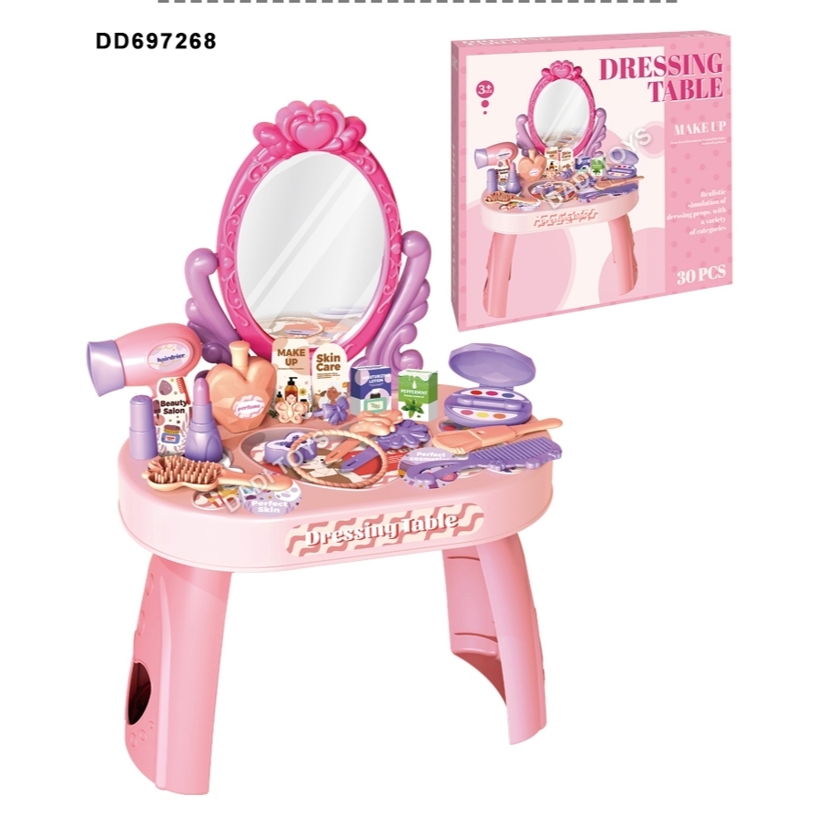 Dressing Table Make Up Mainan Make Up Anak Perempuan Mainan Meja Rias Anak Anak Perempuan