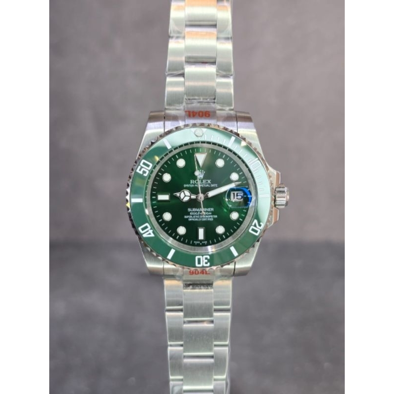 JSR 2089 JAM TANGAN PRIA ROLEX SUBMARIMER HIJAU STAINLESS SUPER PREMIUM