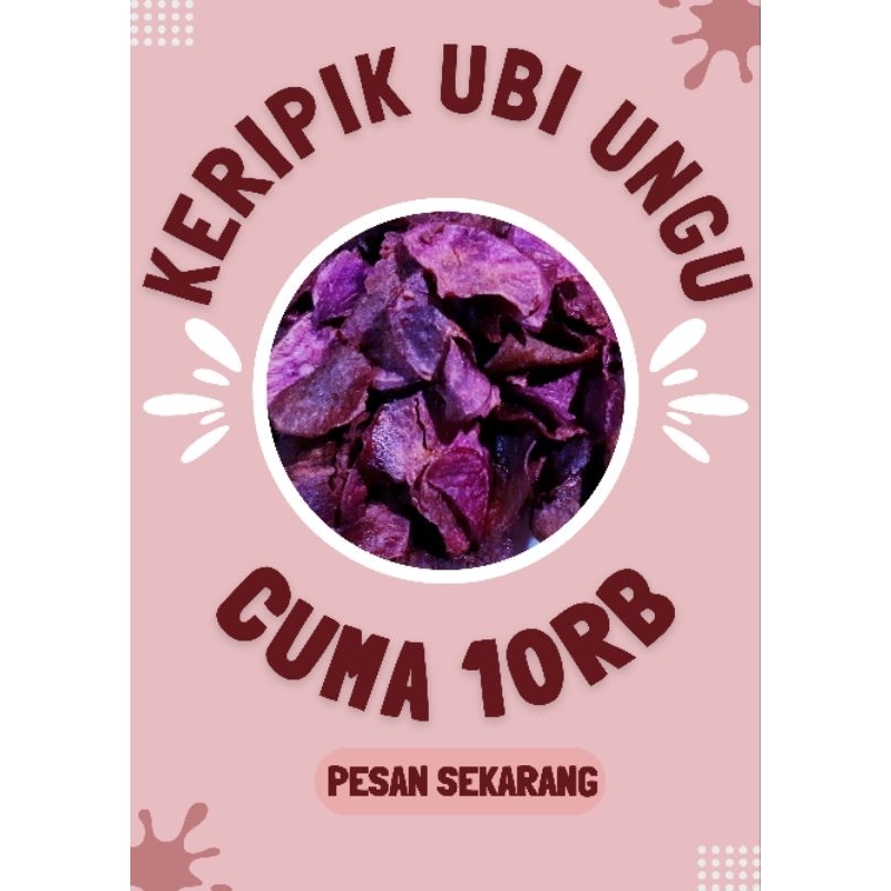

kerpik ubi ungu - keripik ubi