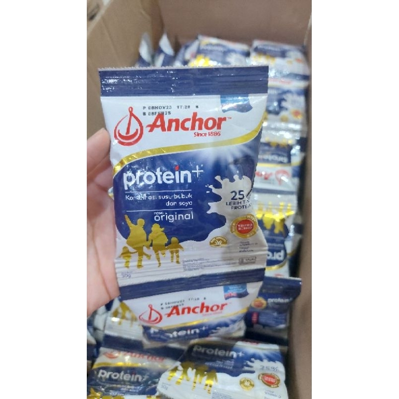 

Anchor Protein Milk Sachet 30gram | Susu Bubuk Magelang