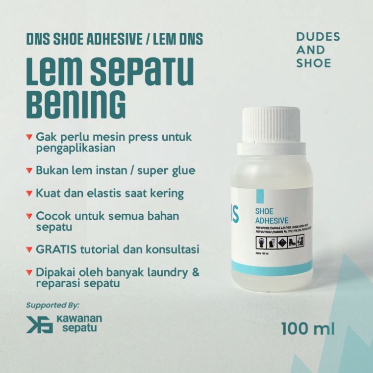

Lem DNS Lem Sepatu Bening Lem Sepatu Transparan Lem Khusus Sepatu