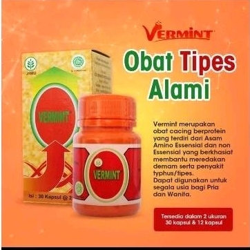 Vermint Kapsul Cacing Untuk Demam Typus / Tipes