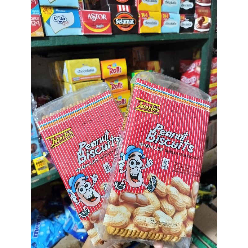 

Interbis Biskuit Kacang Peanut