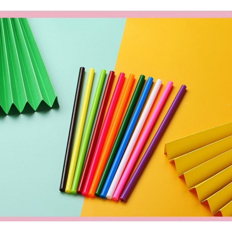 Lem Bakar Tembak Warna Warni Isi Refill Glue Stick Gun
