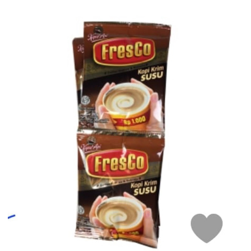 

FRESCO kopi Krim susu Renteng 10x28gram