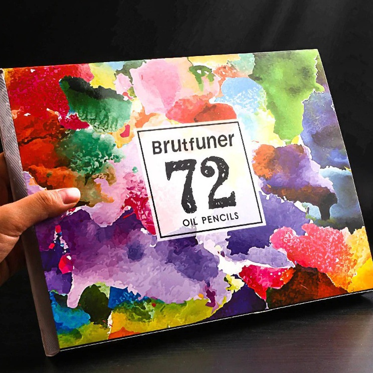 

Model Baru Pensil Warna Brutfuner Painting Oil Pencil Artist Color Pencils Set 72