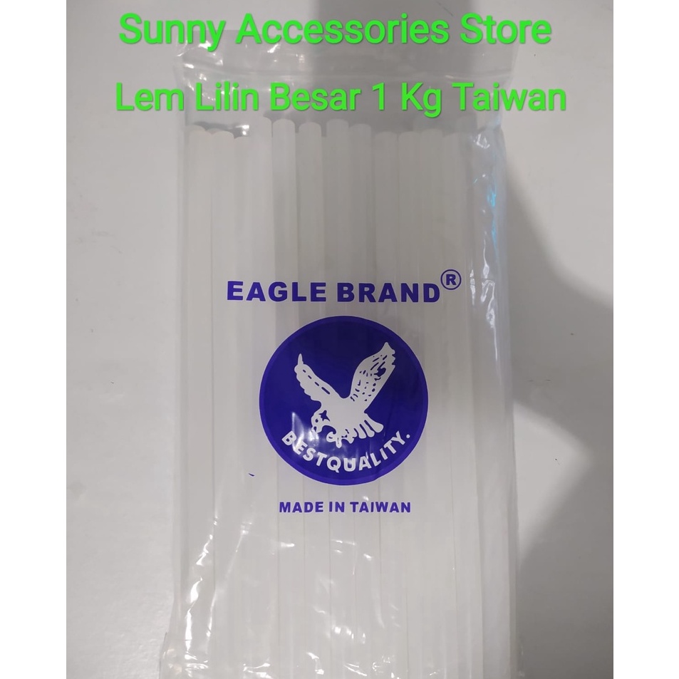 

Stock Banyak Lem Lilin Besar 1 KG Eagle Brand Premium Product