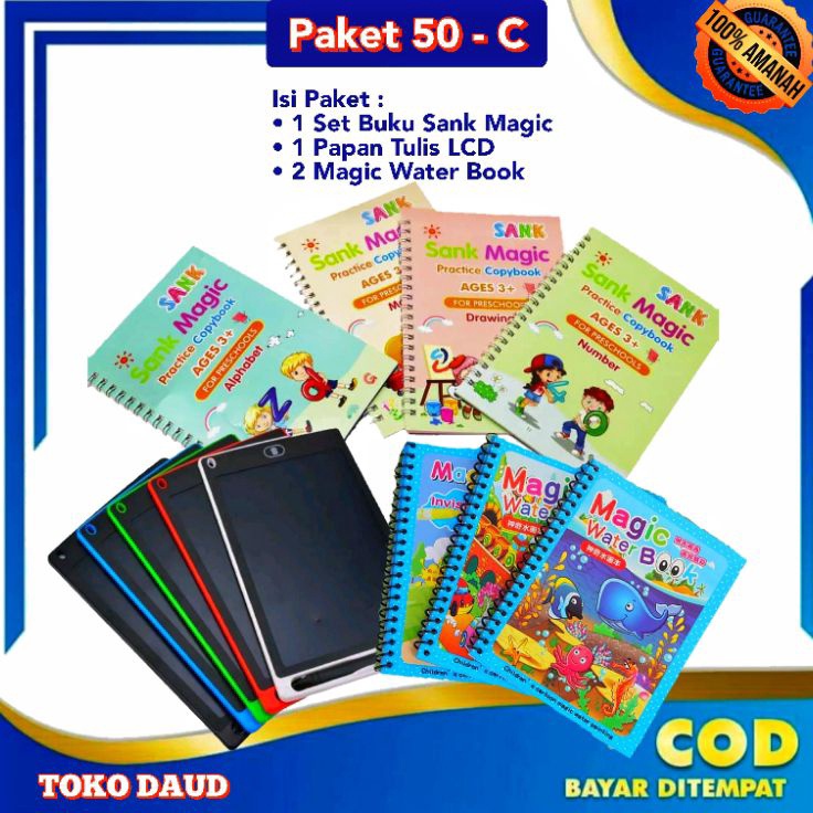 

Model Baru Buku Sank Magic Buku Belajar Menulis Menggambar Anak PAUD TKBuku Viral