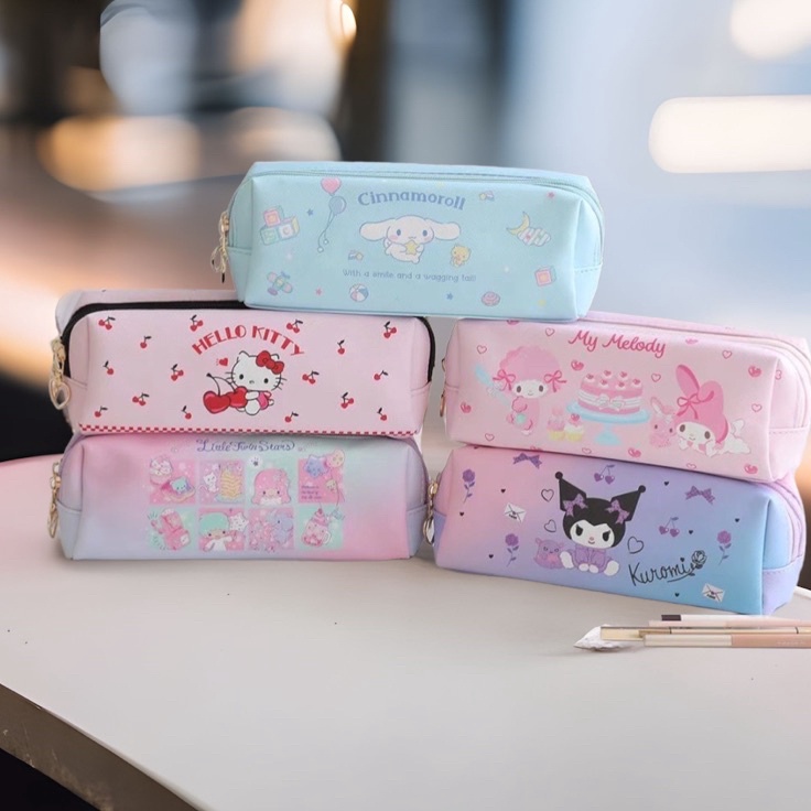 

Sale PENCIL CASE TEMPAT PENSIL MOTIF KARTUN SANIRO PREMIUM CINAMOROLL MELODY KUROMI LUCU