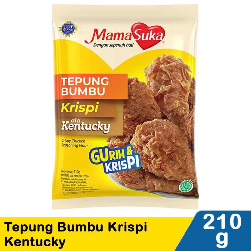 

Mamasuka Tepung Bumbu Krispi Kentucky 210G