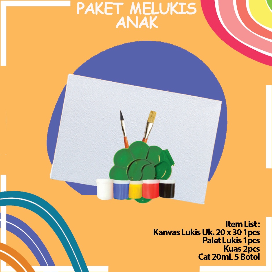 

Paket Melukis Kanvas Ukuran 2 x 3cm Murah Komplit Berkualitas