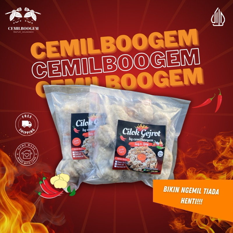 

Cilok Gejrot cilok enak home Made by Cemilboogem
