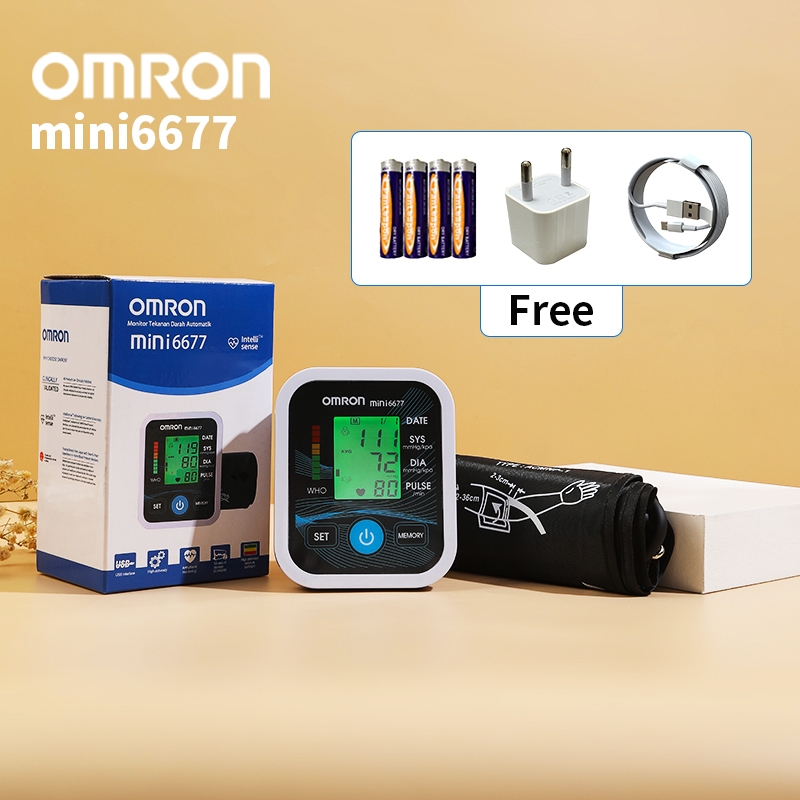 【RESMI】OMRON Alat Pengukur Tensi Darah Digital Tensimeter Digital Tensimeter Digital Yuwell Tensi OM