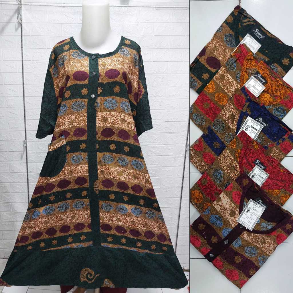 Daster Klok Jumbo Rosalia By Sammy Oiginal