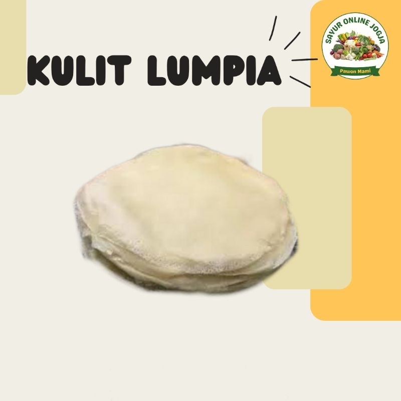 

Kulit lumpia - PAWON MAMI SAYUR ONLINE JOGJA