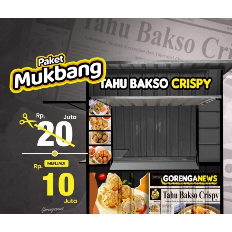 

Kemitraan GORENGANEWS Bakso Mekar & Tahu Bakso Crispy