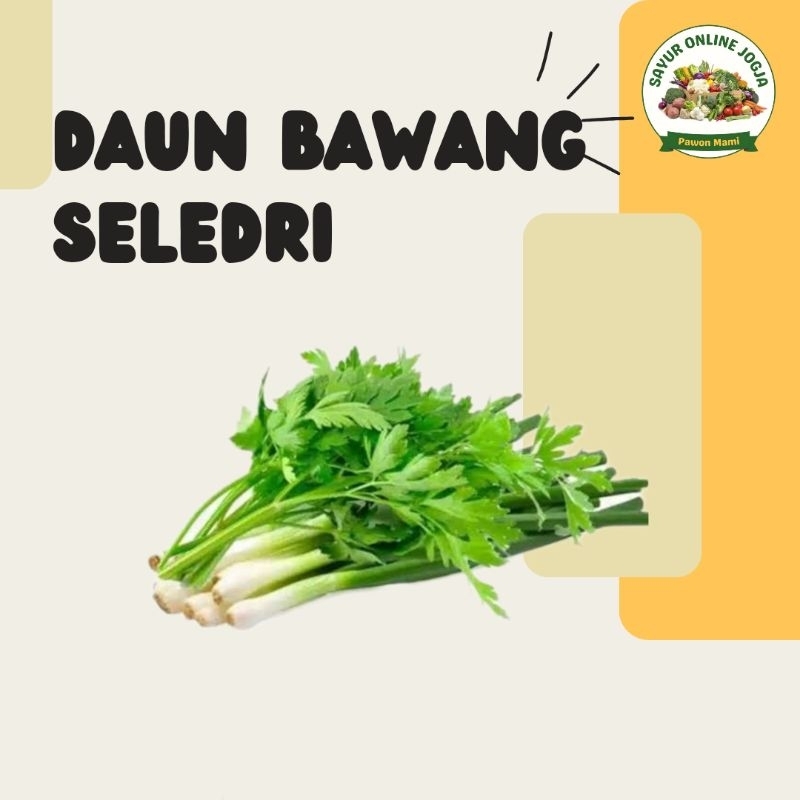 

Daun bawang seledri 100Gr - PAWON MAMI SAYUR ONLINE JOGJA