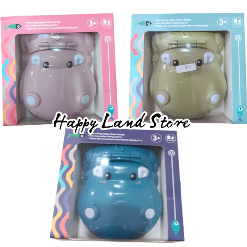 Mainan Panjingan Anak Hippo Fun Fishing