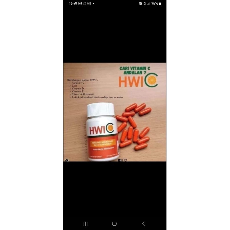 hwi c vitamin