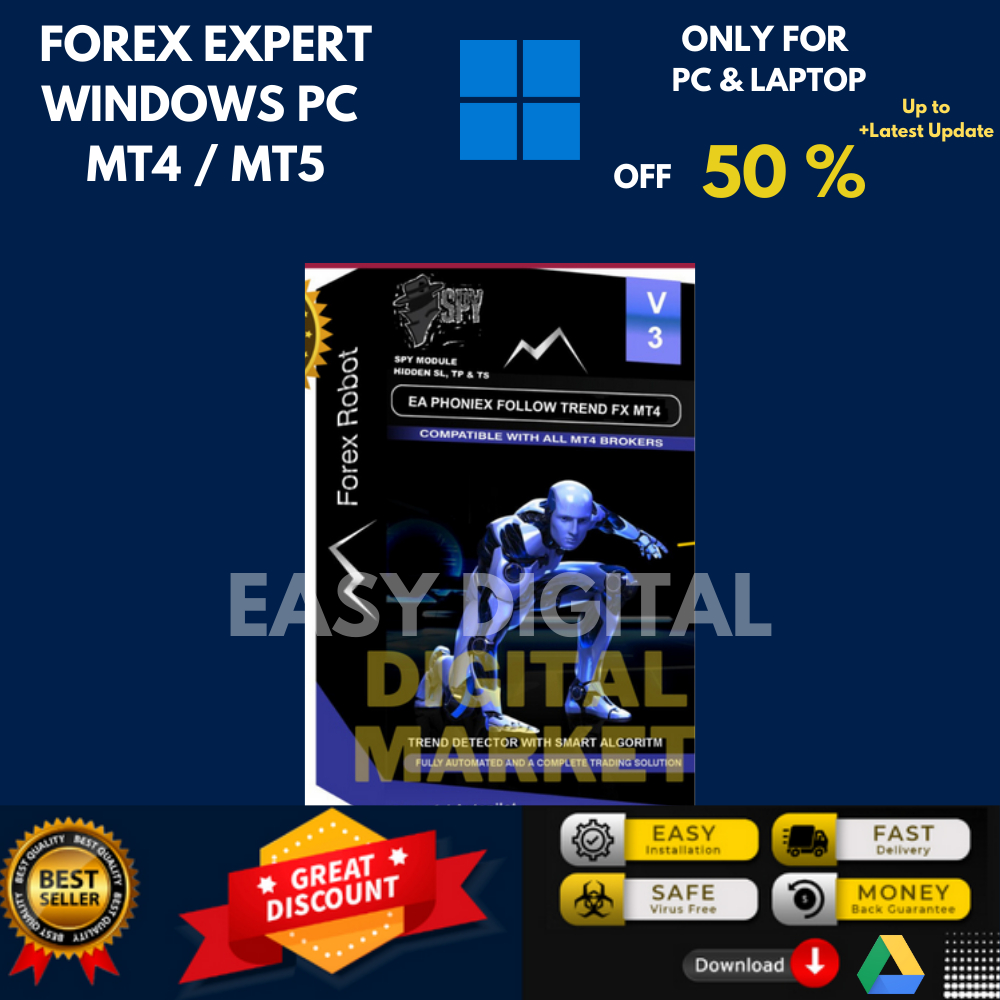 ROBOT EA MT 4  | EA PHONIEX FOLLOW TREND PROFIT RIBUAN PIPS | SMART EA PROFIT KONSISTEN