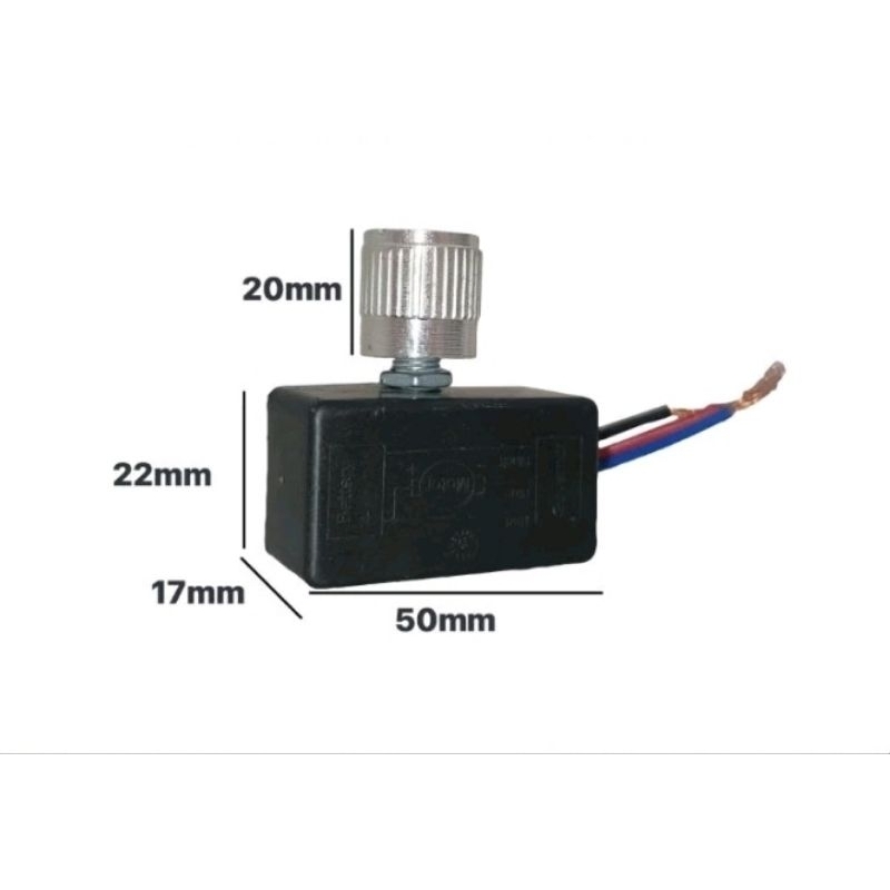 Potensio Volume Metal Sprayer Tangki Elektrik