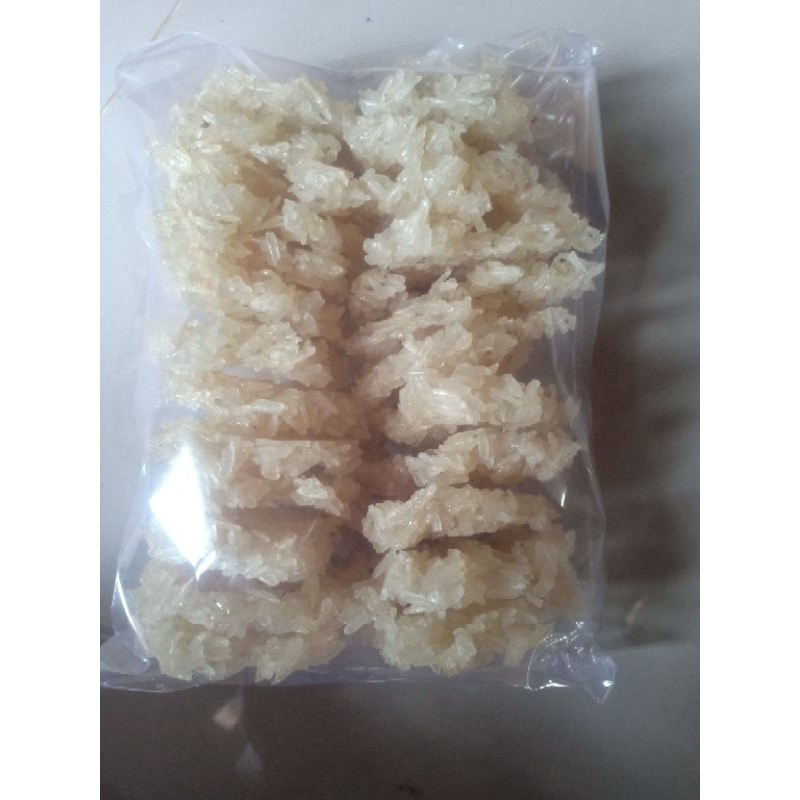 

Rengginan trasi ketan mentah mini Berat 250-265gram