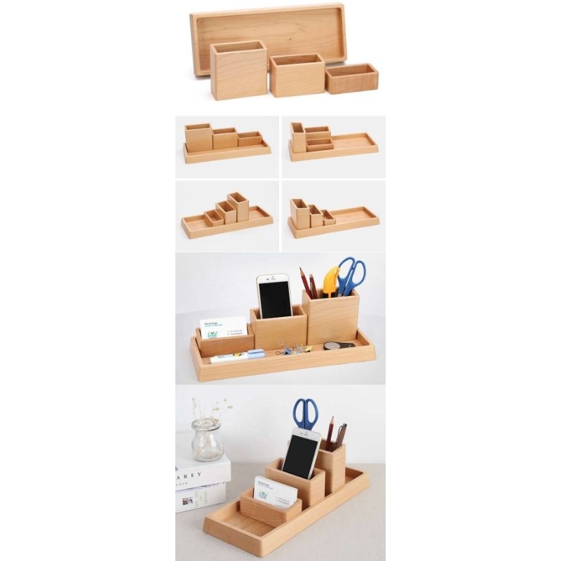 

Tempat Pensil Kayu Kotak Pencil Aesthetic