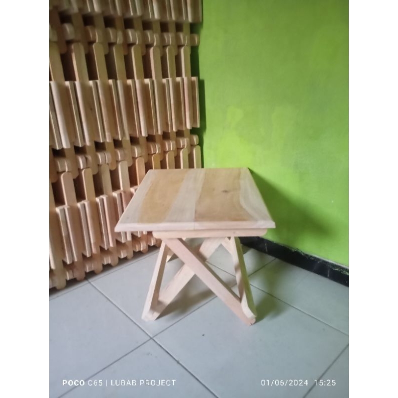 Meja belajar lipat meja ngaji lipat meja multifungsi lipat kayu meja laptop lipat meja rekal kayu