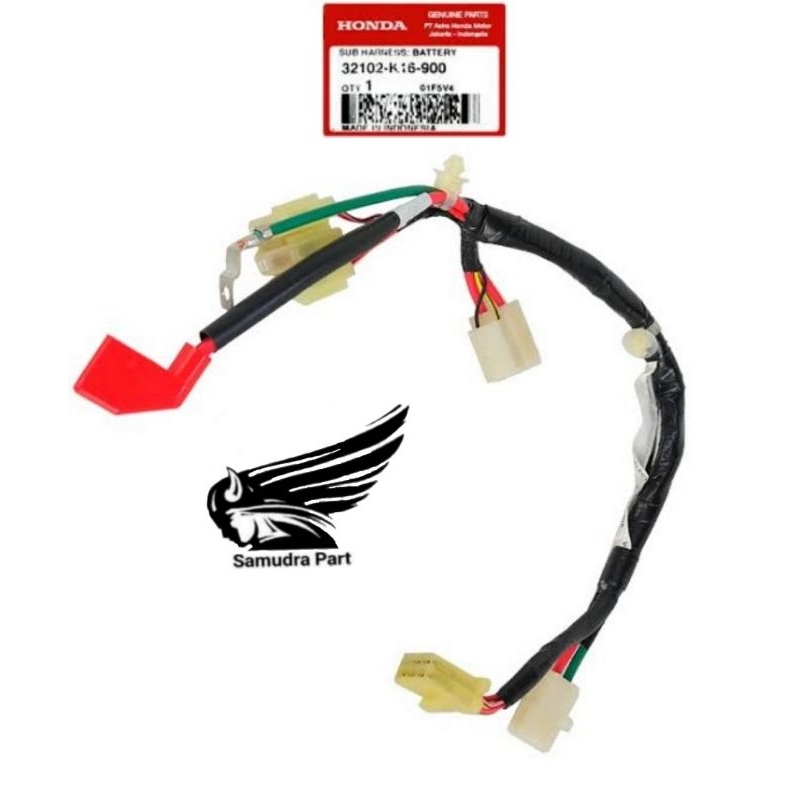 32102K16900 Kabel Aki scoopy Sub harnes battrey Scoopy Original