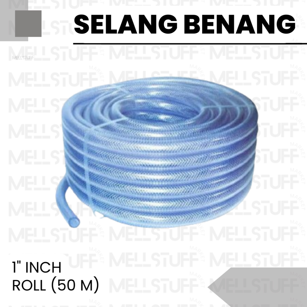 Selang Benang Air Taman 1" Inch 50 Meter Selang Benang